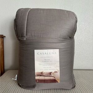 NWT King/California King Rayon from Bamboo Comforter Set Fig - Casaluna
